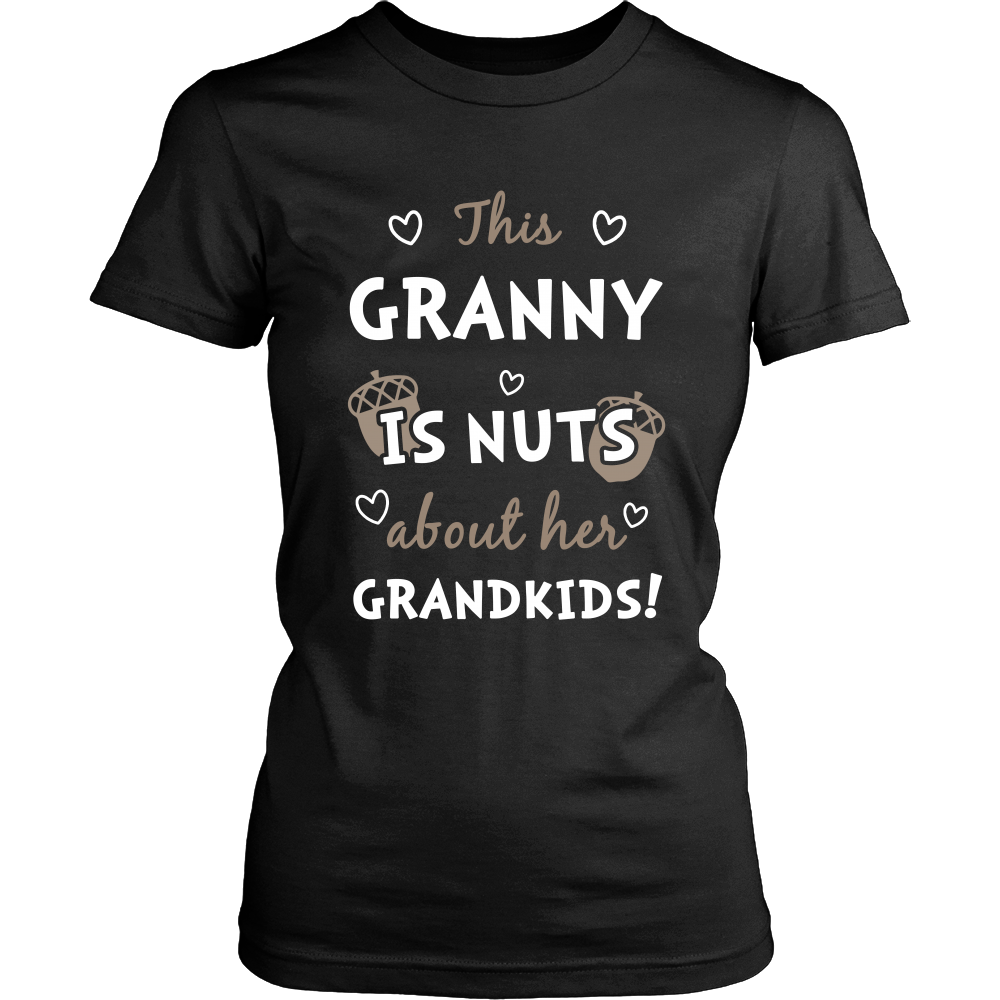 This Granny is Nuts About Her Grandkids T-Shirt - Granny Shirt - TeeAmazing