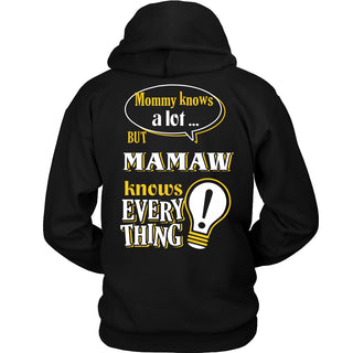 Mamaw Knows More T-Shirt -  Mamaw Shirt - TeeAmazing