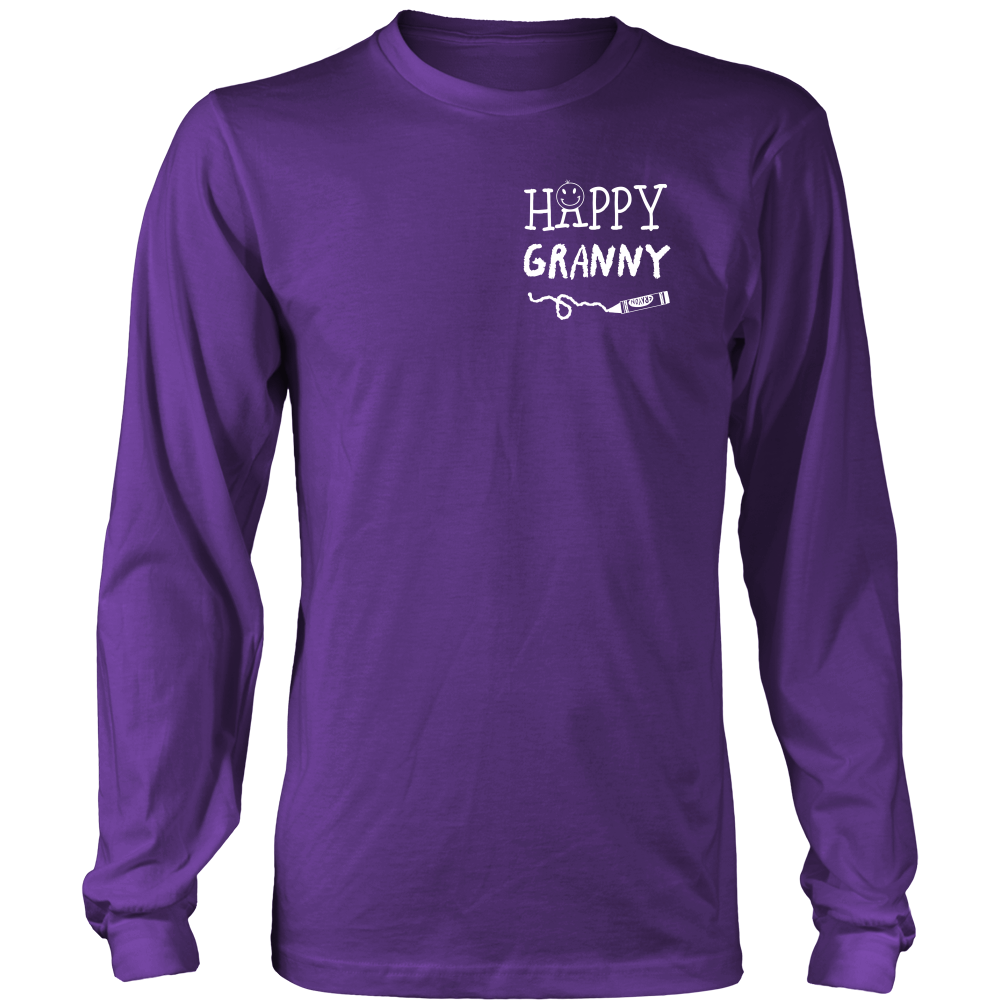 Happiness is Being Granny T-Shirt - Granny Shirt - TeeAmazing