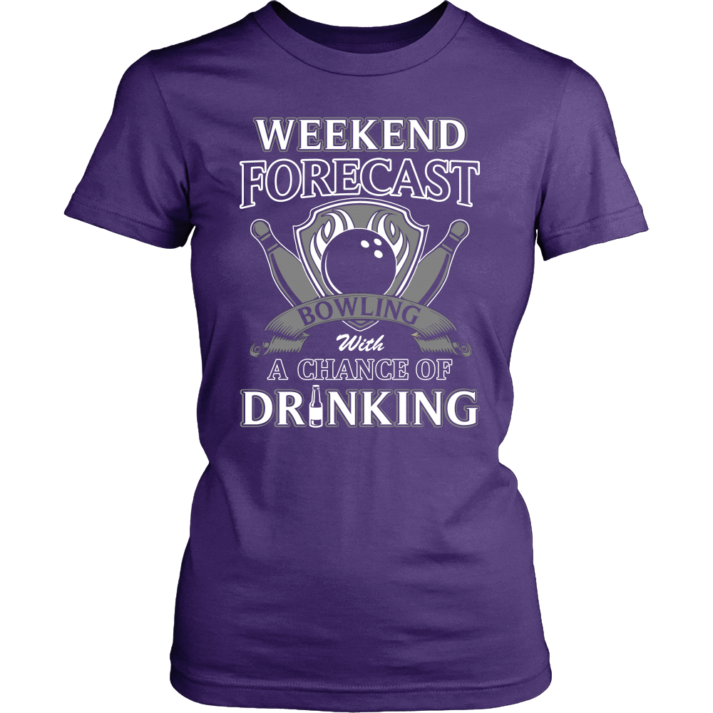 Bowling with Drinking T Shirts, Tees & Hoodies - Bowling Shirts - TeeAmazing