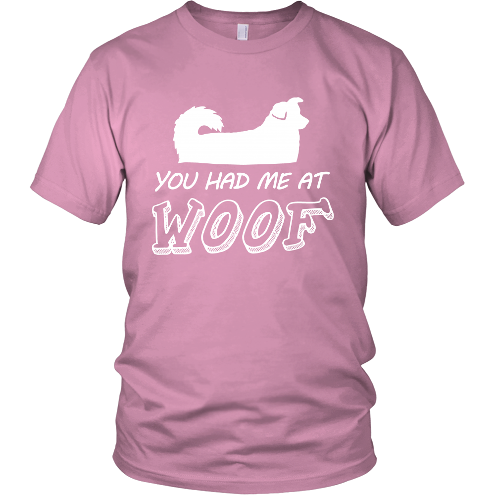 You Had Me At Woof T Shirts, Tees & Hoodies - Australian Shepherd Shirts - TeeAmazing