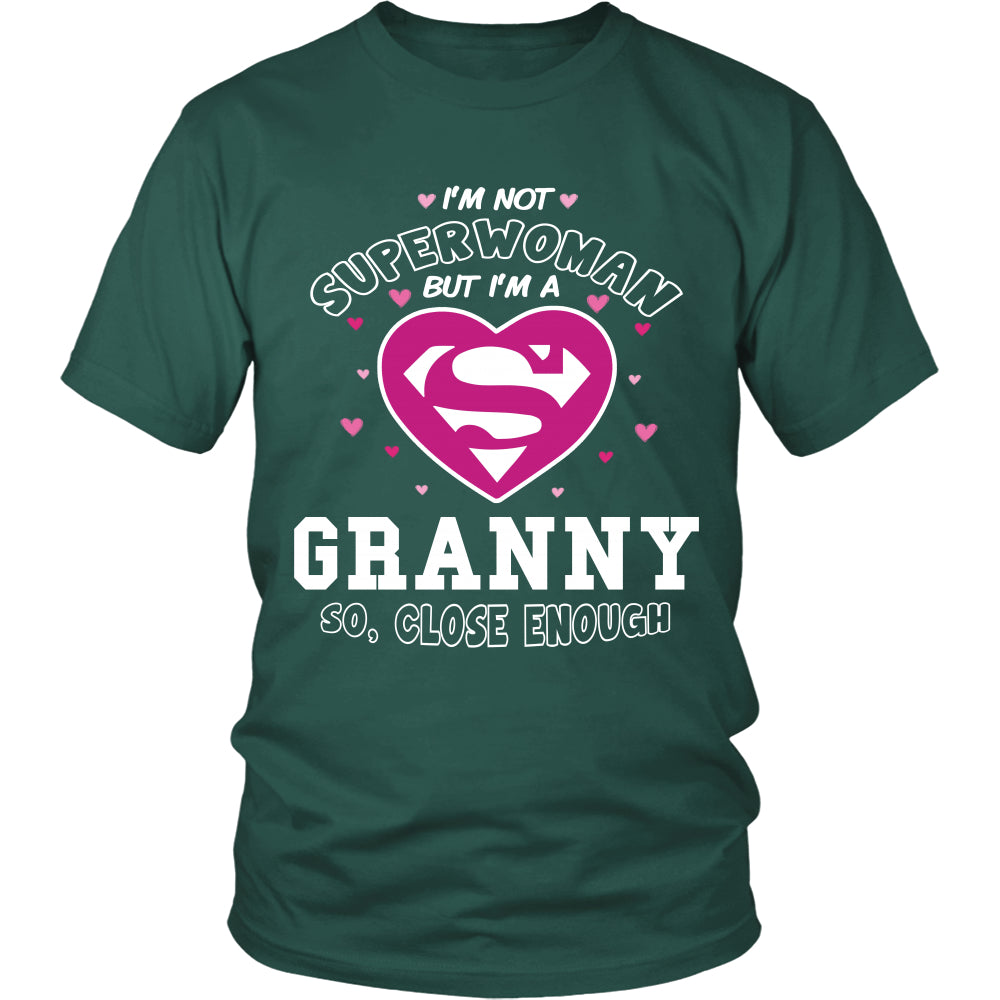 I'm Not Superwoman Granny T-Shirt - Granny Shirt - TeeAmazing