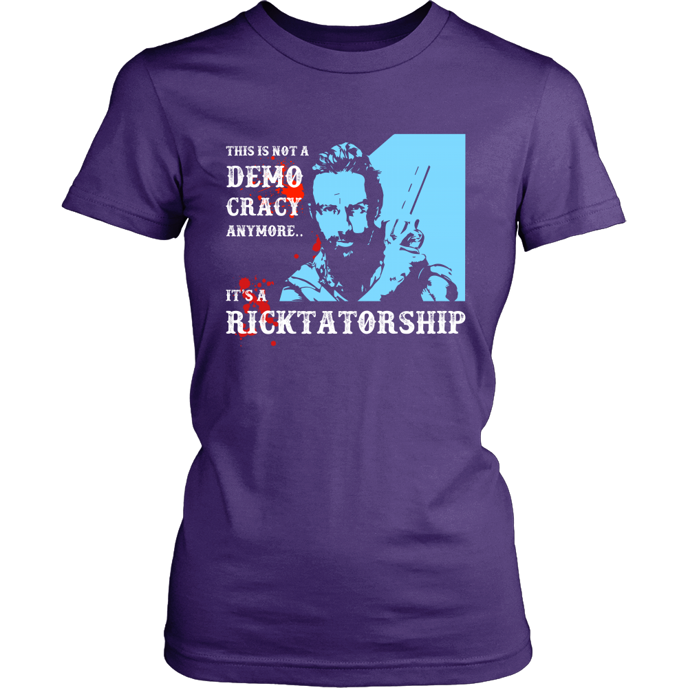 Ricktatorship T Shirts, Tees & Hoodies -  Walking Dead Shirts - TeeAmazing
