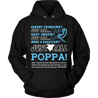 Just Call Poppa T-Shirt - Poppa Shirt - TeeAmazing