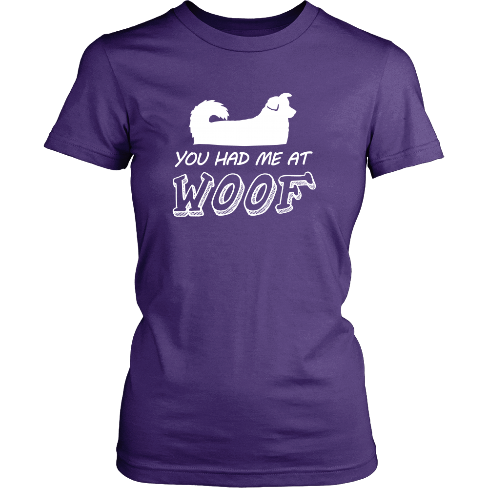 You Had Me At Woof T Shirts, Tees & Hoodies - Australian Shepherd Shirts - TeeAmazing