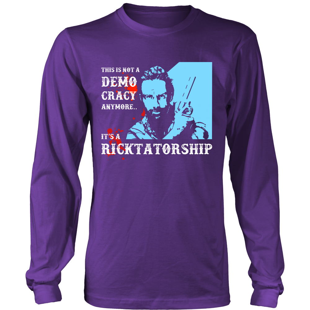 Ricktatorship T Shirts, Tees & Hoodies -  Walking Dead Shirts - TeeAmazing