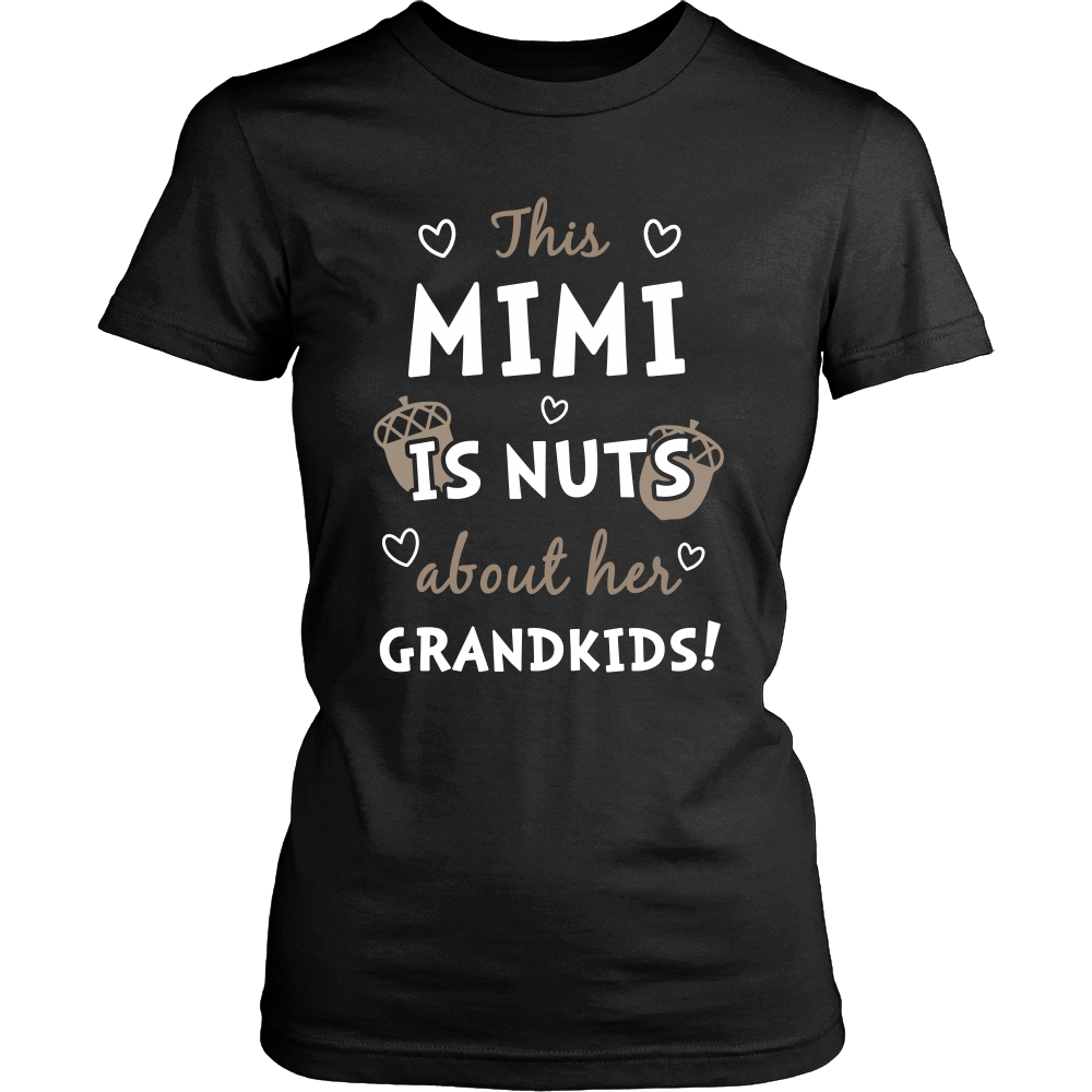 This MiMi is Nuts About Her Grandkids T-Shirt - MiMi Shirt - TeeAmazing