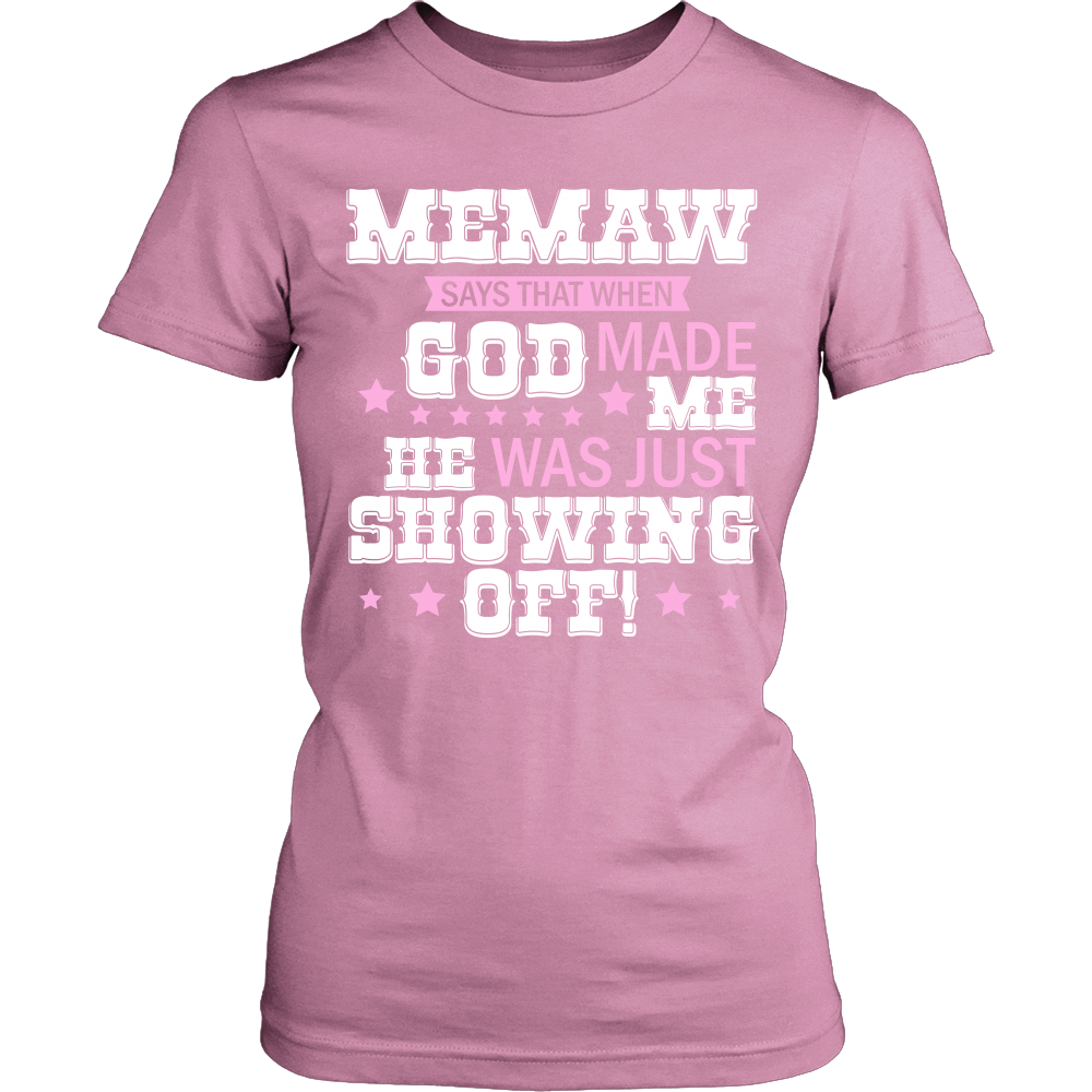 Memaw Says That T-Shirt - Memaw Shirt - TeeAmazing