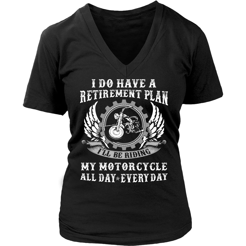Retirement Motorcycle T-Shirt - Motorcycle Shirt - TeeAmazing