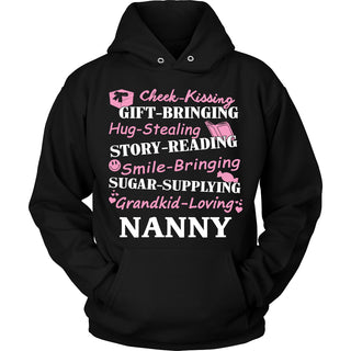 Grandkid Loving Nanny T-Shirt - Nanny Shirt - TeeAmazing