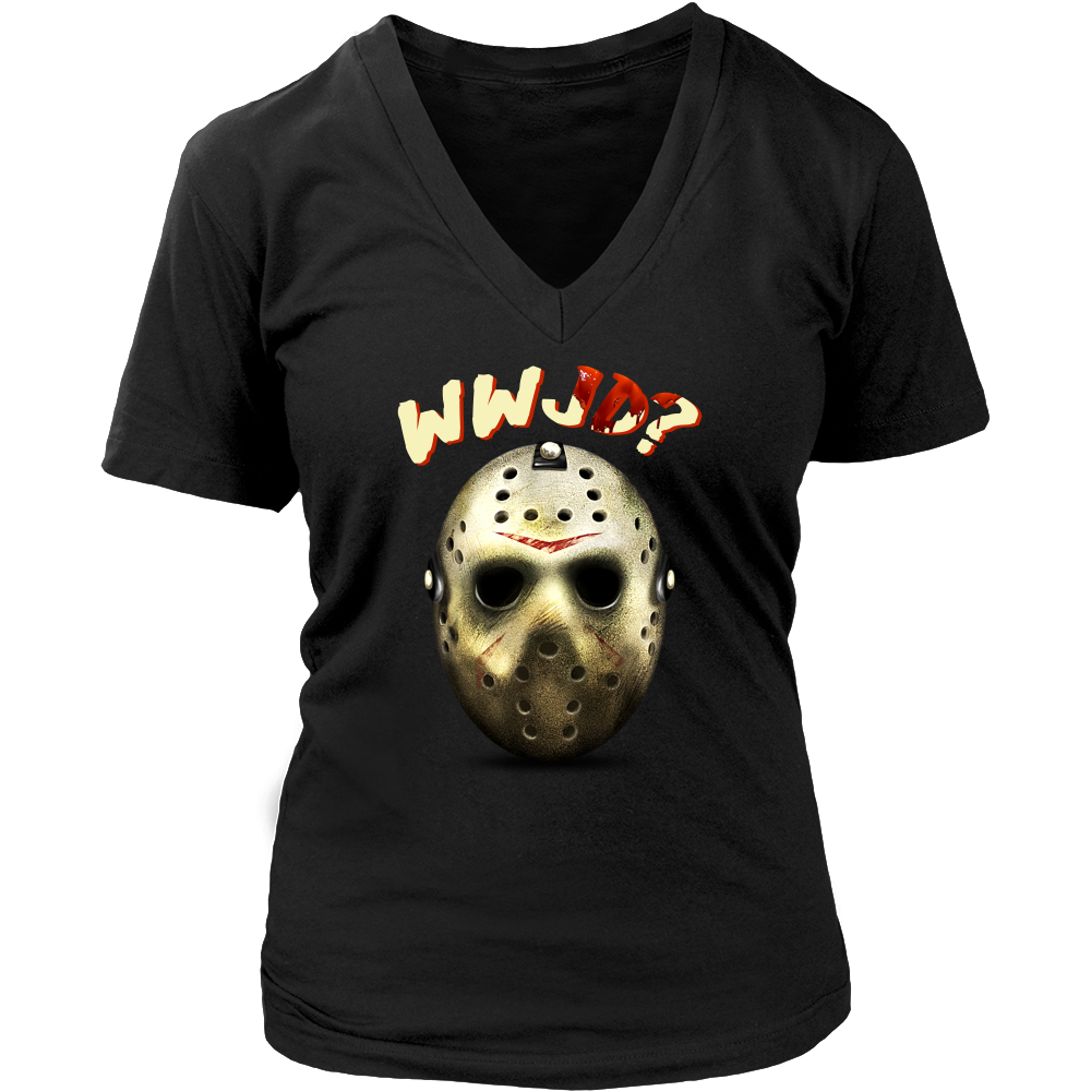 WWJD? T Shirts, Tees & Hoodies - Friday the 13th Shirts - TeeAmazing