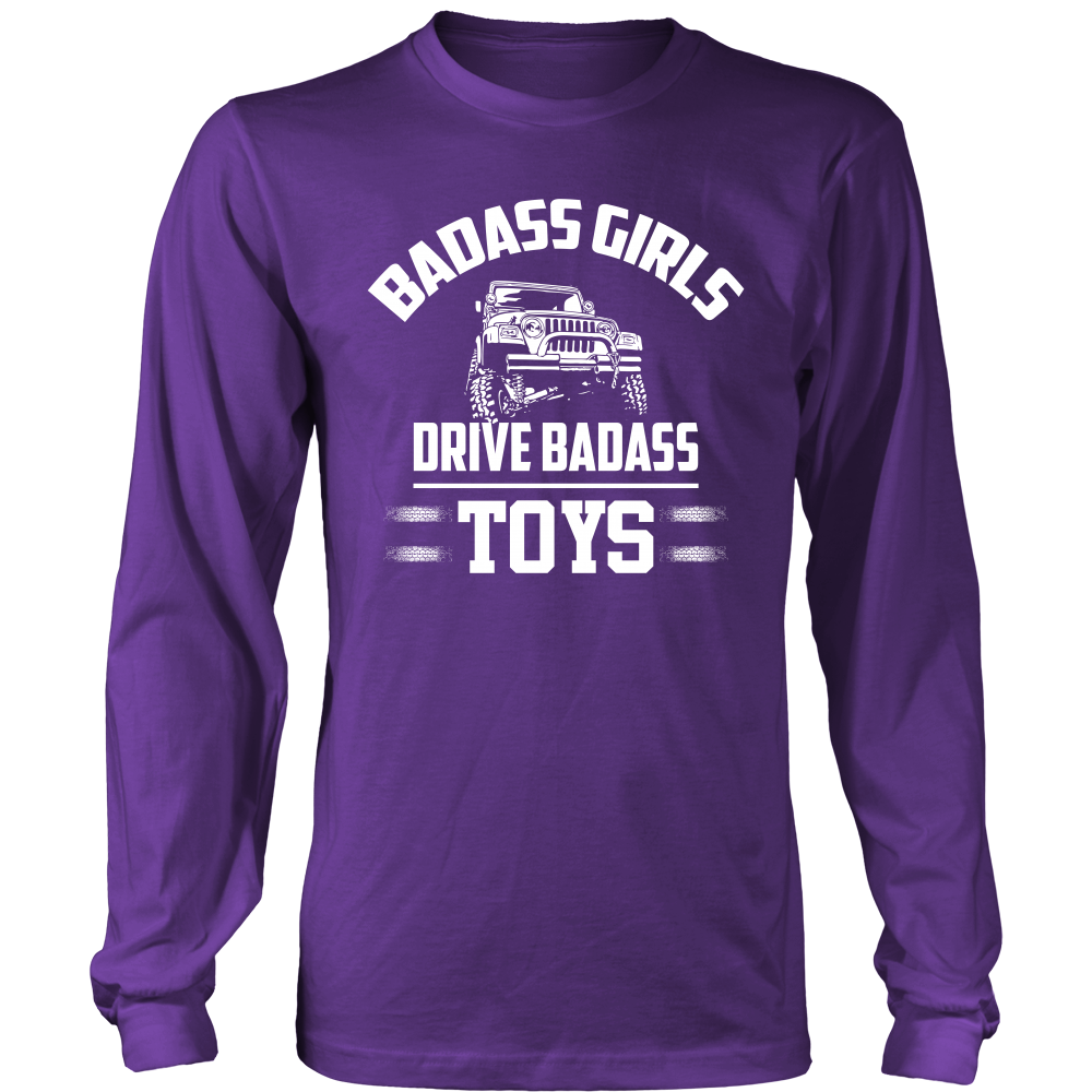 Badass Girl Drive Jeep T-Shirt - Jeep Shirt - TeeAmazing