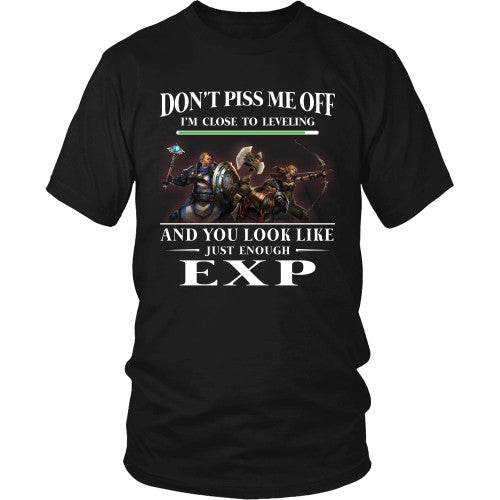 Don't piss me off (EXP) - DnD Shirt - TeeAmazing