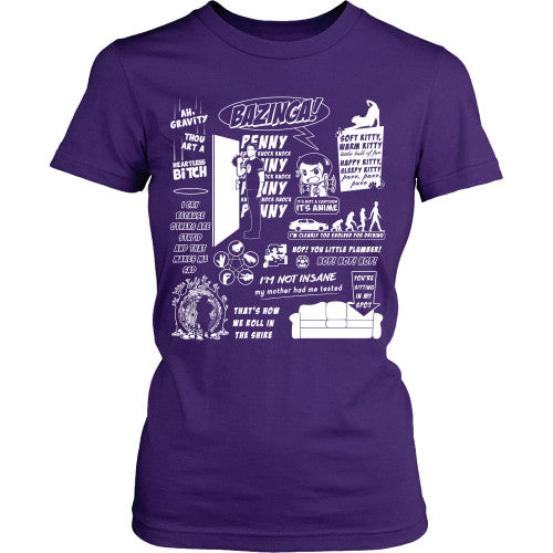 Quotes and Icons - The Big Bang Theory Shirt - TeeAmazing
