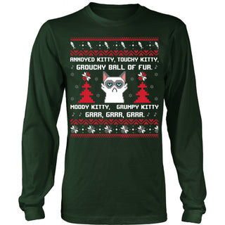 Ugly Annoyed Kitty Sweater T-Shirt - Annoyed Kitty Shirt - TeeAmazing