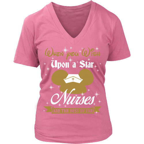 When you wish upon a star - Nurses Shirt - TeeAmazing
