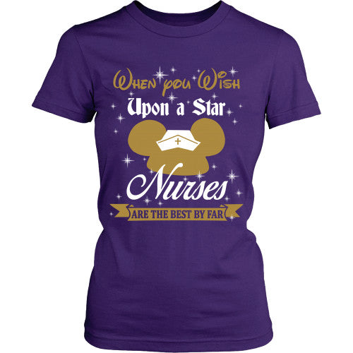 When you wish upon a star - Nurses Shirt - TeeAmazing
