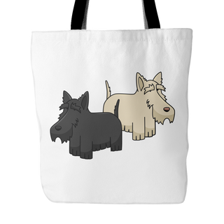 Scottish Terrier Dog Tote Bags - Scottish Terrier Bags - TeeAmazing