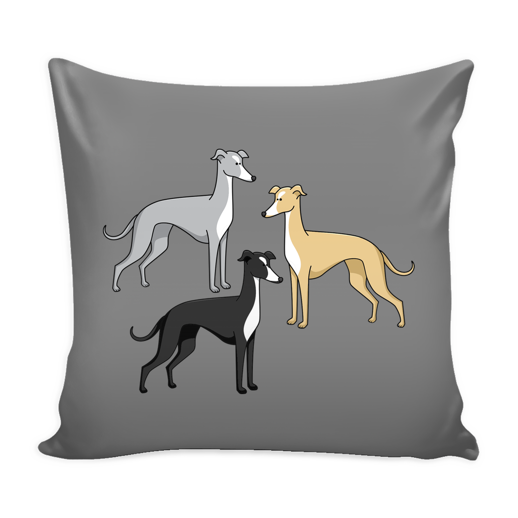 Greyhound Dog Pillow Cover - Greyhound Accessories - TeeAmazing