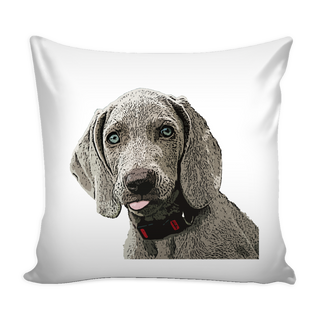Weimaraner Dog Pillow Cover - Weimaraner Accessories - TeeAmazing