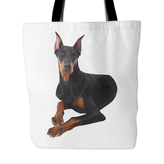 Doberman Pinscher Dog Tote Bags - Doberman Pinscher Bags - TeeAmazing