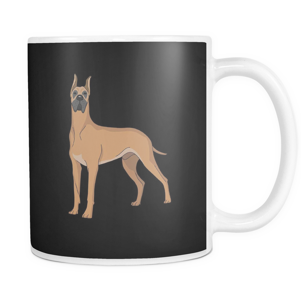 Great Dane Dog Mugs & Coffee Cups - Great Dane Coffee Mugs - TeeAmazing