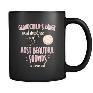 Grandchild's Laugh Mugs & Coffee Cups - Grandma Coffee Mugs - TeeAmazing