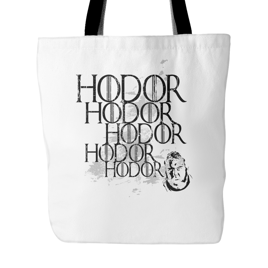 Hodor Tote Bags - Game of Thrones Bags - TeeAmazing