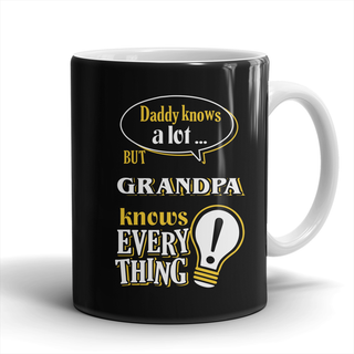 Grandpa Knows More Mug - Grandpa Mug - TeeAmazing