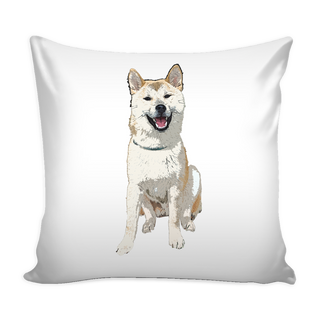 Akita Dog Pillow Cover - Akita Accessories - TeeAmazing